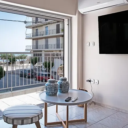 Kalamata Beachfront Apartment With Sea View